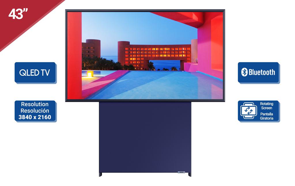 Samsung 43" Smart QLED 4K UHD TV QN43LS05TAFXZA
