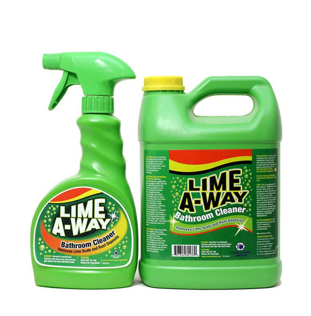Lime A-Way Bathroom Cleaner 2 lt + 650 ml