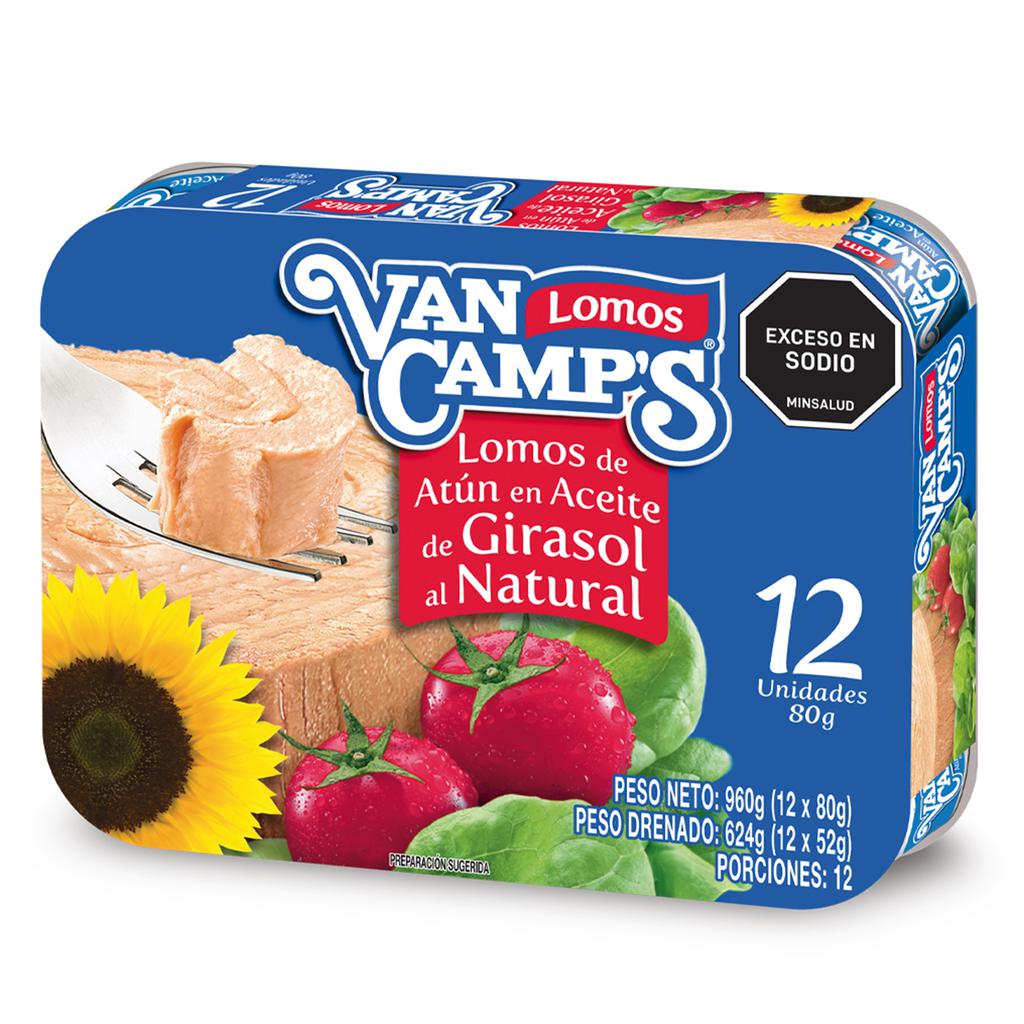 Van Camps Atún en Aceite 12 Unidades / 52 g / 1.83 oz