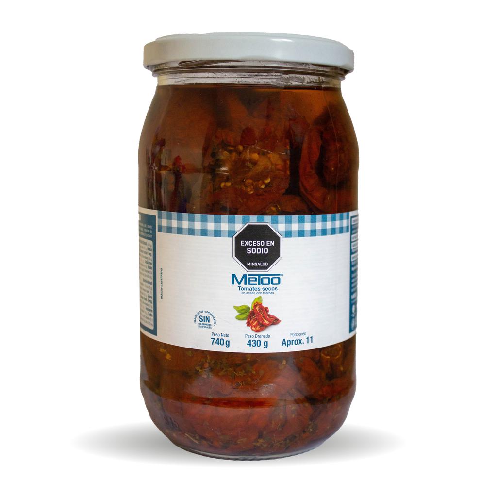 MeToo Tomates Secos en Aceite 740 g / 26.1 oz