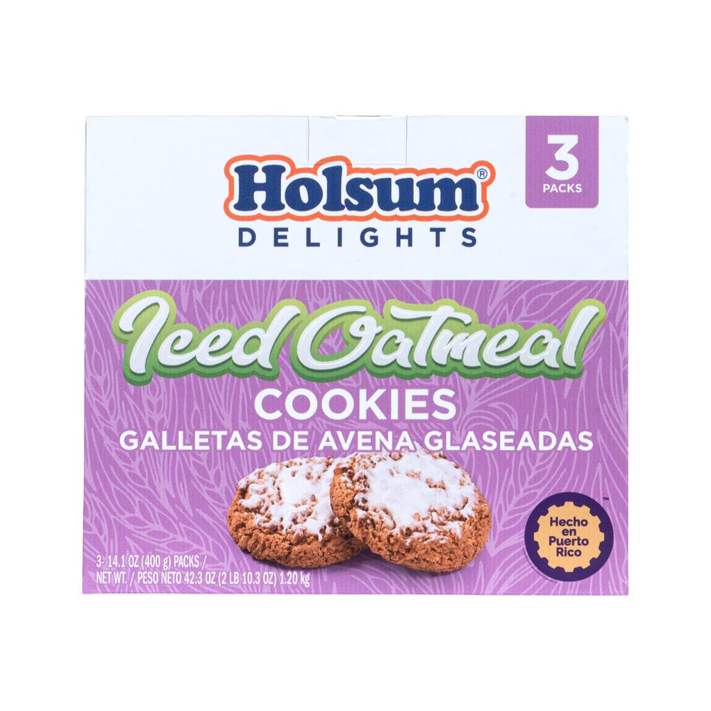 Holsum Galletas de Avena Glaseadas 3 Unidades / 400 g