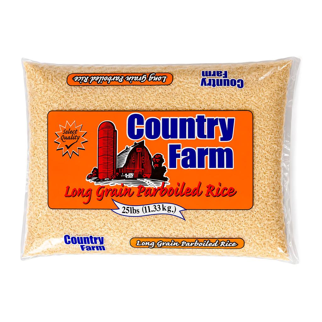 Country Farm Pre-cooked Long Grain Rice 11.3 kg