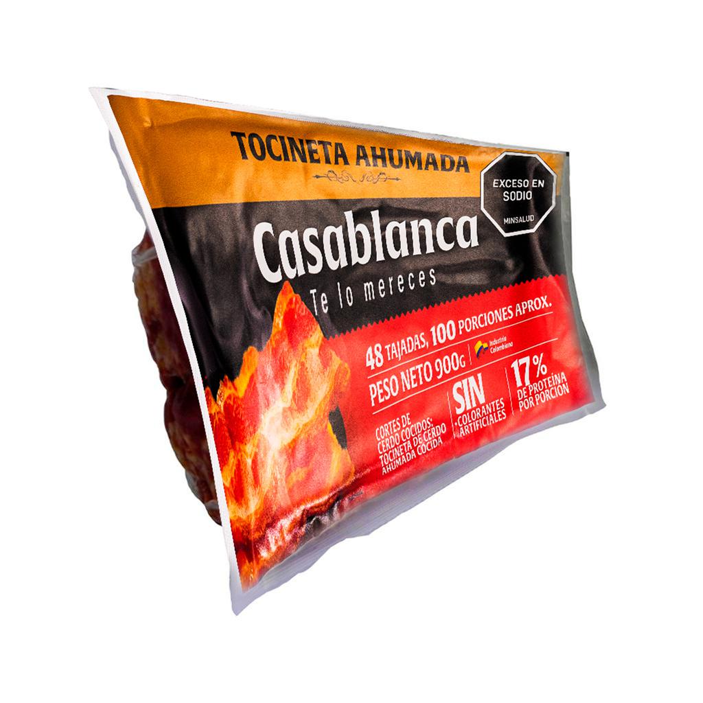 Casablanca Tocineta Ahumada, 900 g / 1.9 lb