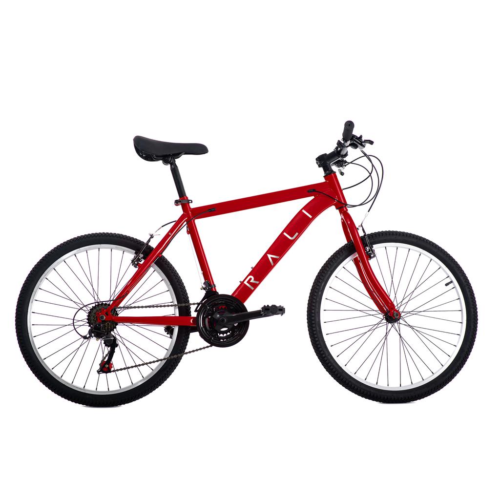 Rali Red MTB Bicycle with Gear System for Adults 60.96 cm / 24"
