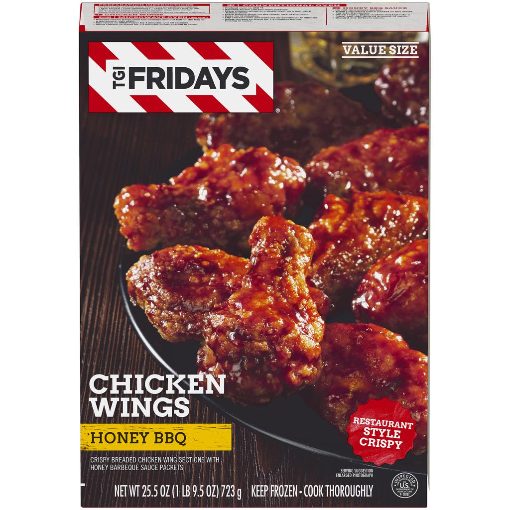 Tgi Fridays Chicken Wings With Honey Bbq Sauce 723 G / 1.59 Lb