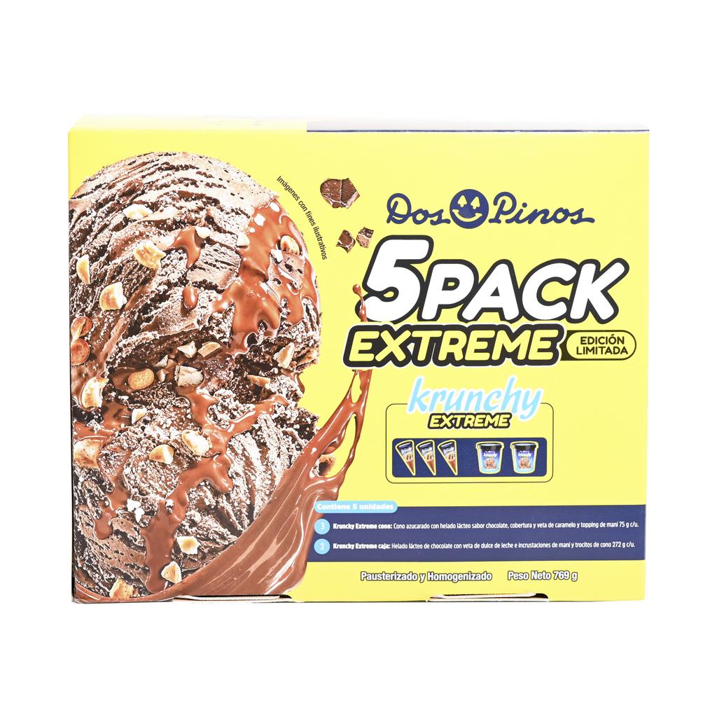 Dos Pinos Extreme Chocolate Ice Cream 769 g / 1.7 lb