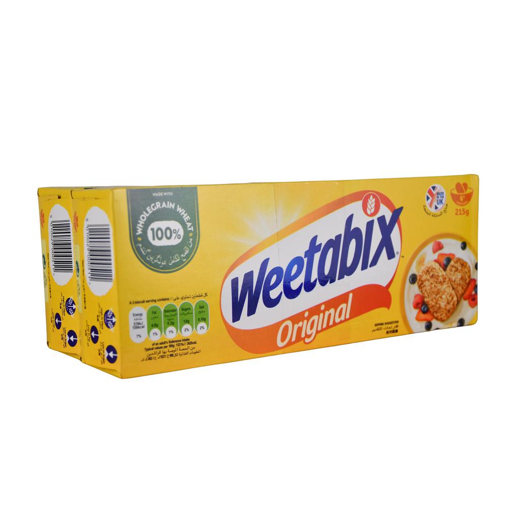Weetabix Wheat Cereal 2 Units / 215 G / 7.6 Oz